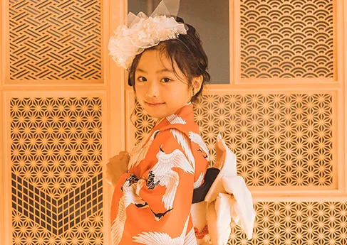 七五三写真おはなみGIRL